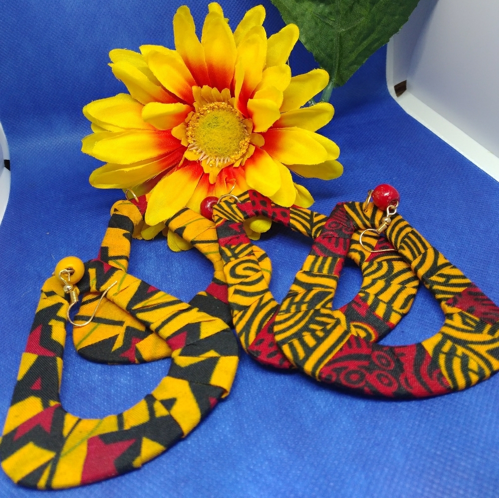 African earrings
